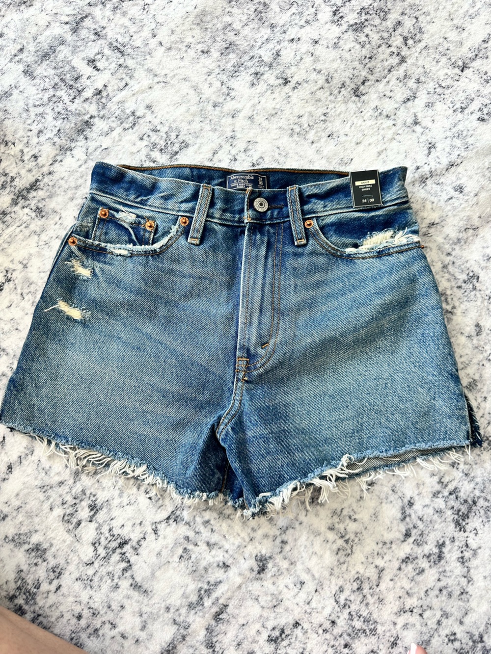 Abercrombie & Fitch High Rise Annie Shorts